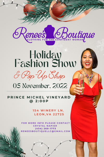 Renee's Boutique hosts Holiday Fashion Show at Prince Michel Winery