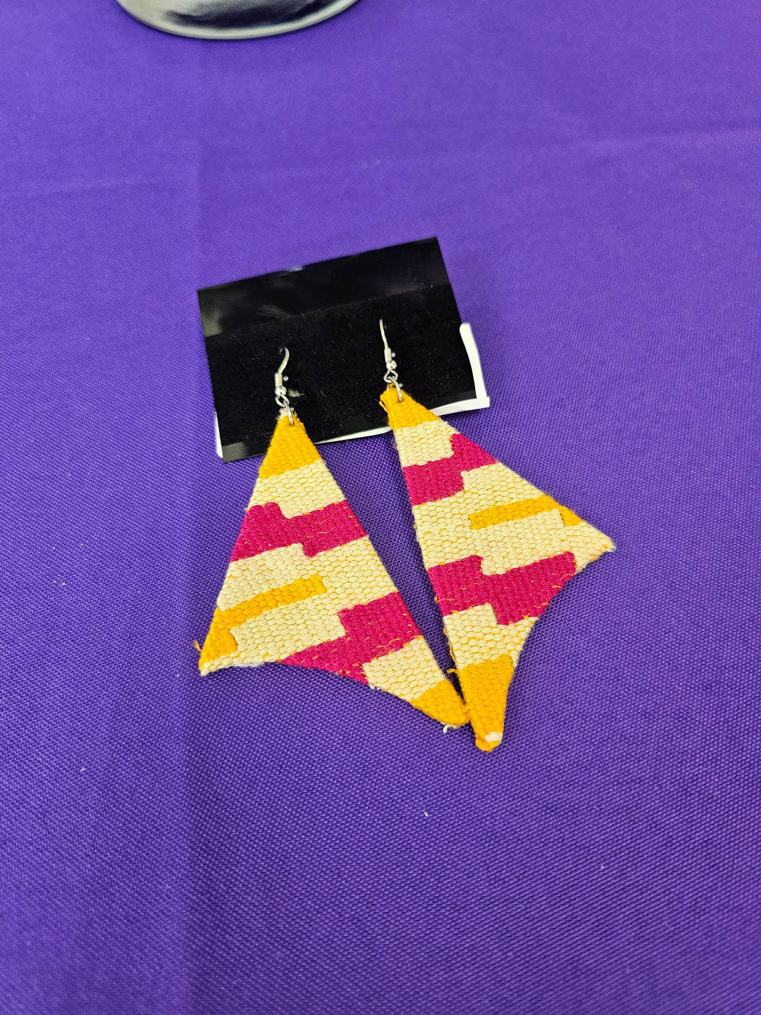 Wooden African Earrings