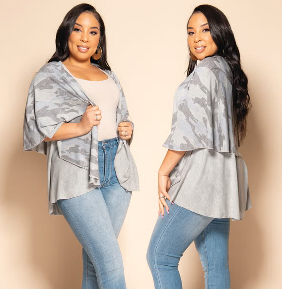 Short Convertible Shawl Dawls