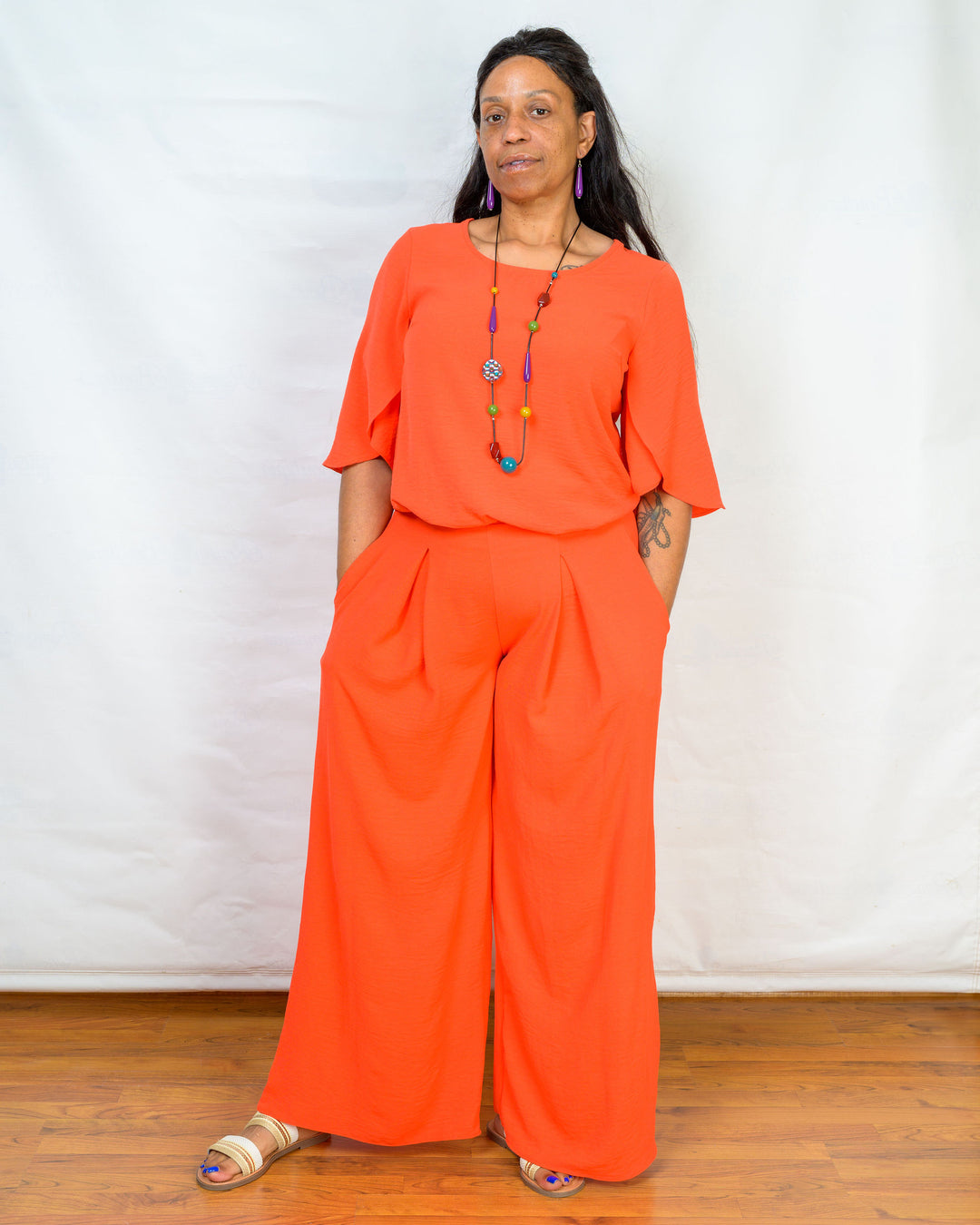 Airflow Pleated Pants