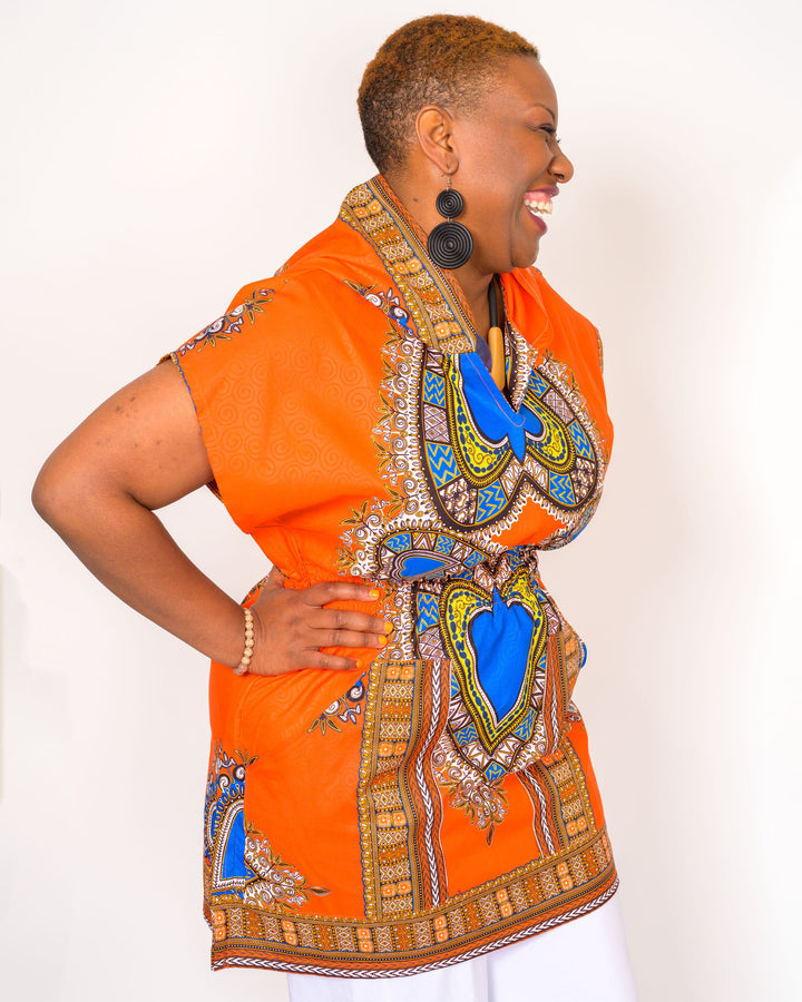 Wooden African Earrings