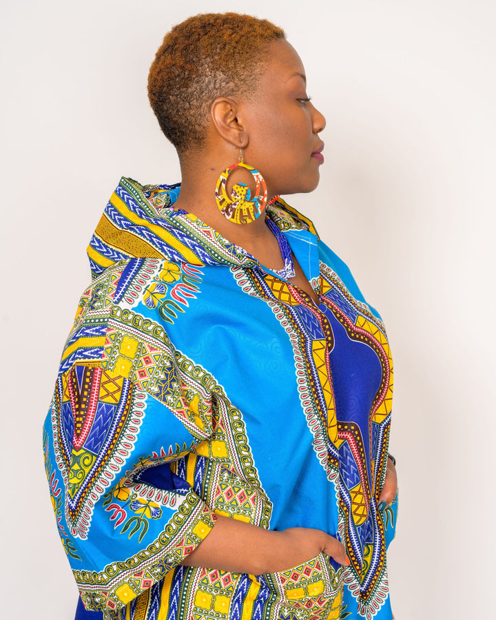 Wooden African Earrings