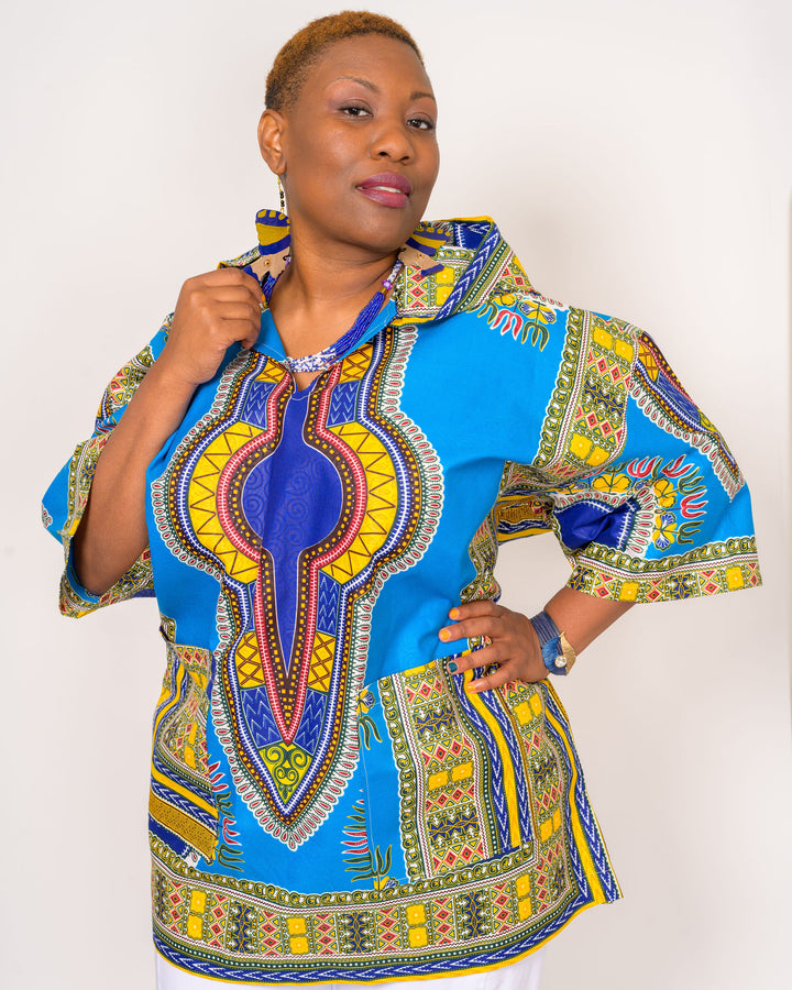 Wooden African Earrings