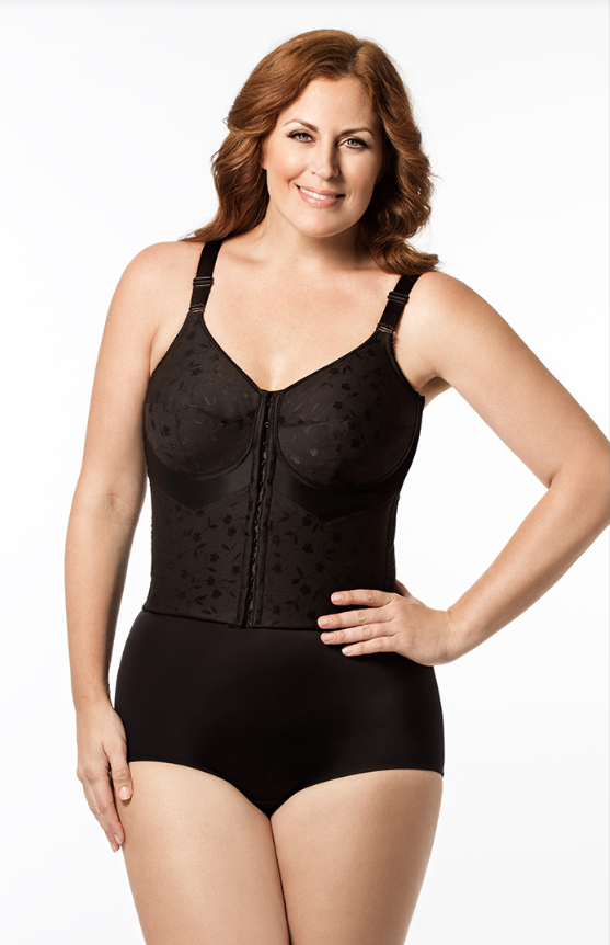 Elila Front Hook Longline Posture Bra