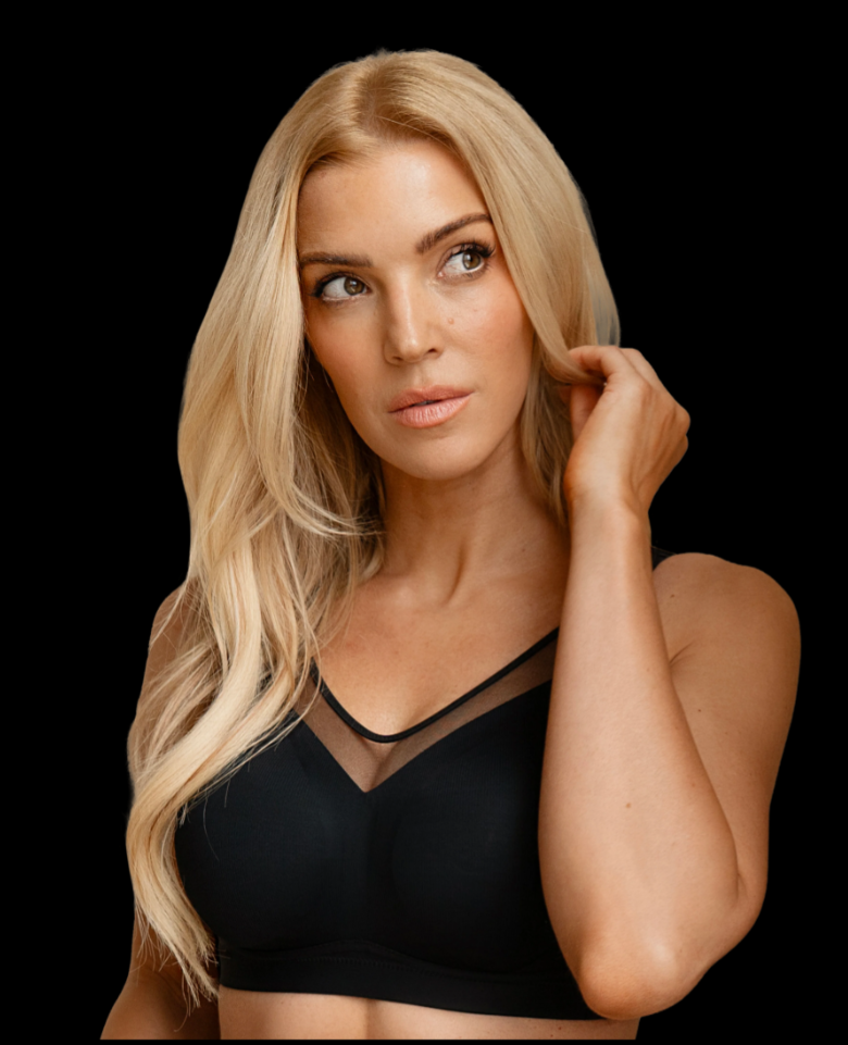 Sonya In Black Wireless Bra