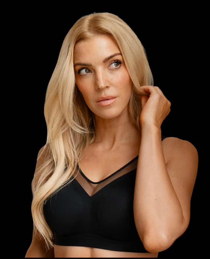 Sonya In Black Wireless Bra