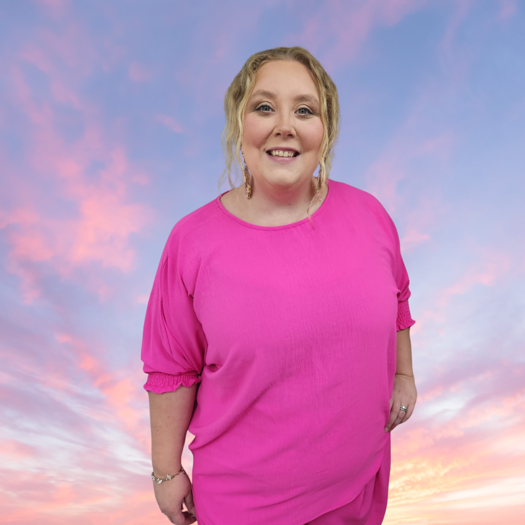 Airflow Top with Shirring Cuff
