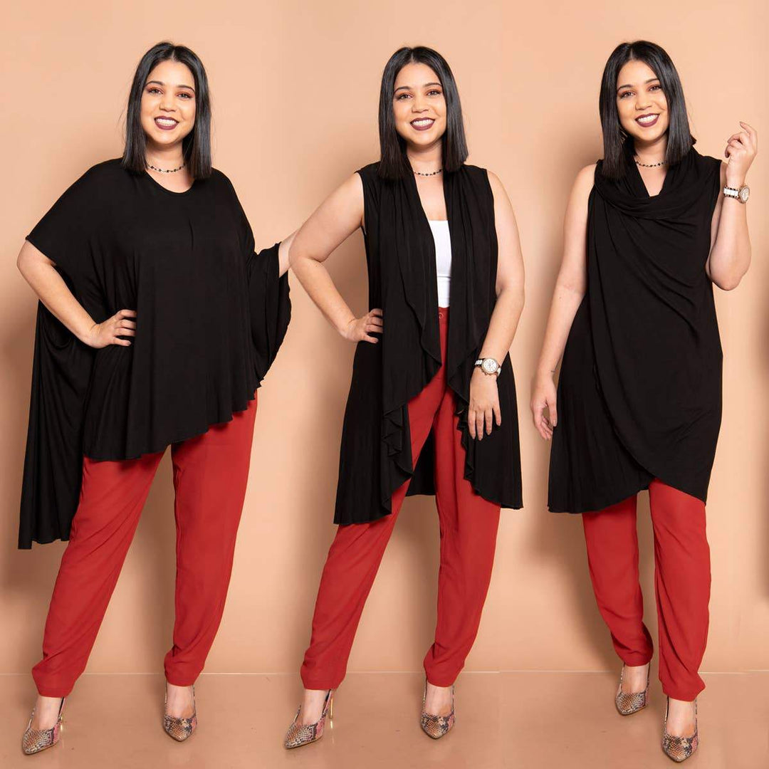 Short Convertible Shawl Dawls