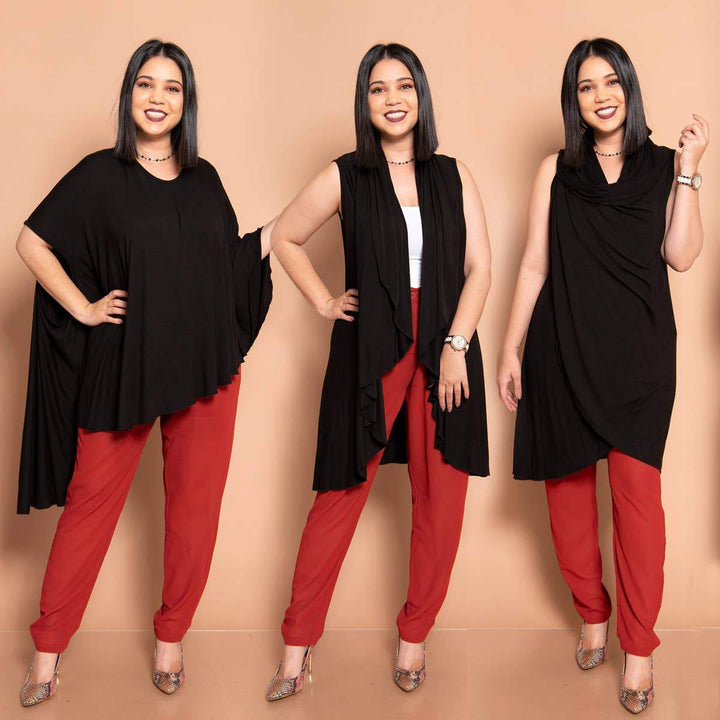 Short Convertible Shawl Dawls