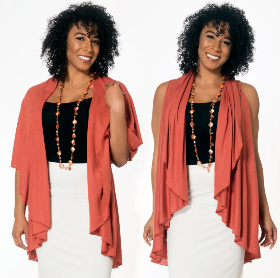 Short Convertible Shawl Dawls