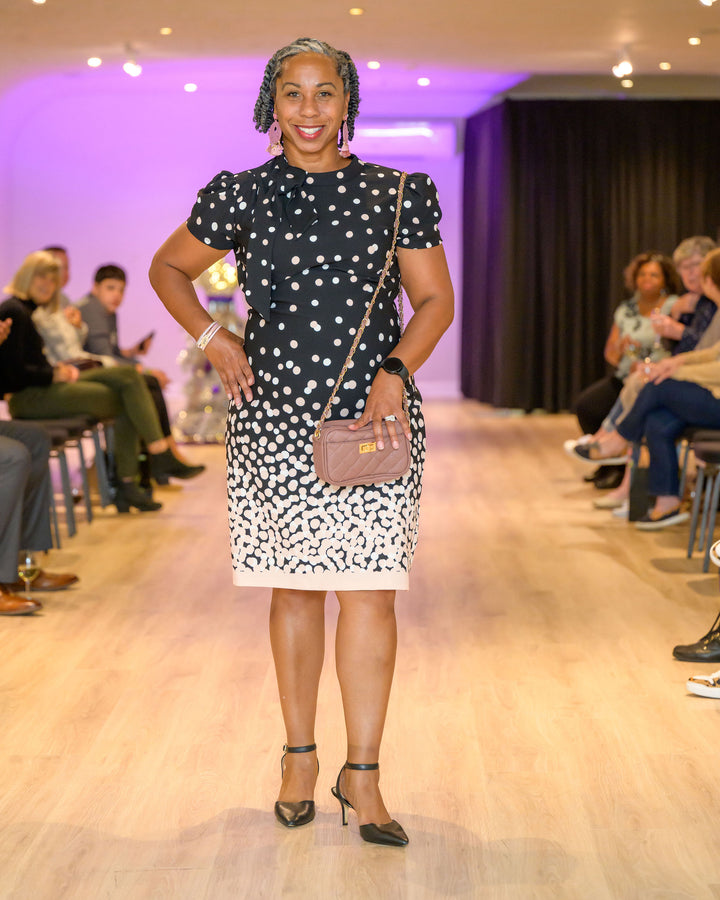 Polka Dot Tie Dress