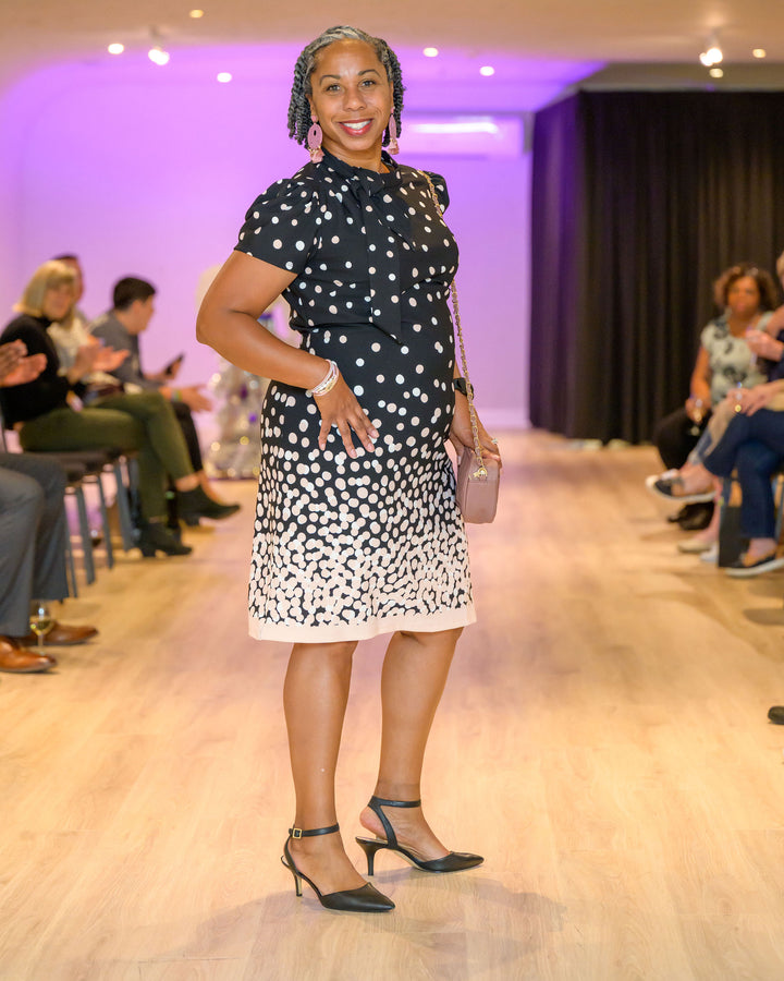 Polka Dot Tie Dress