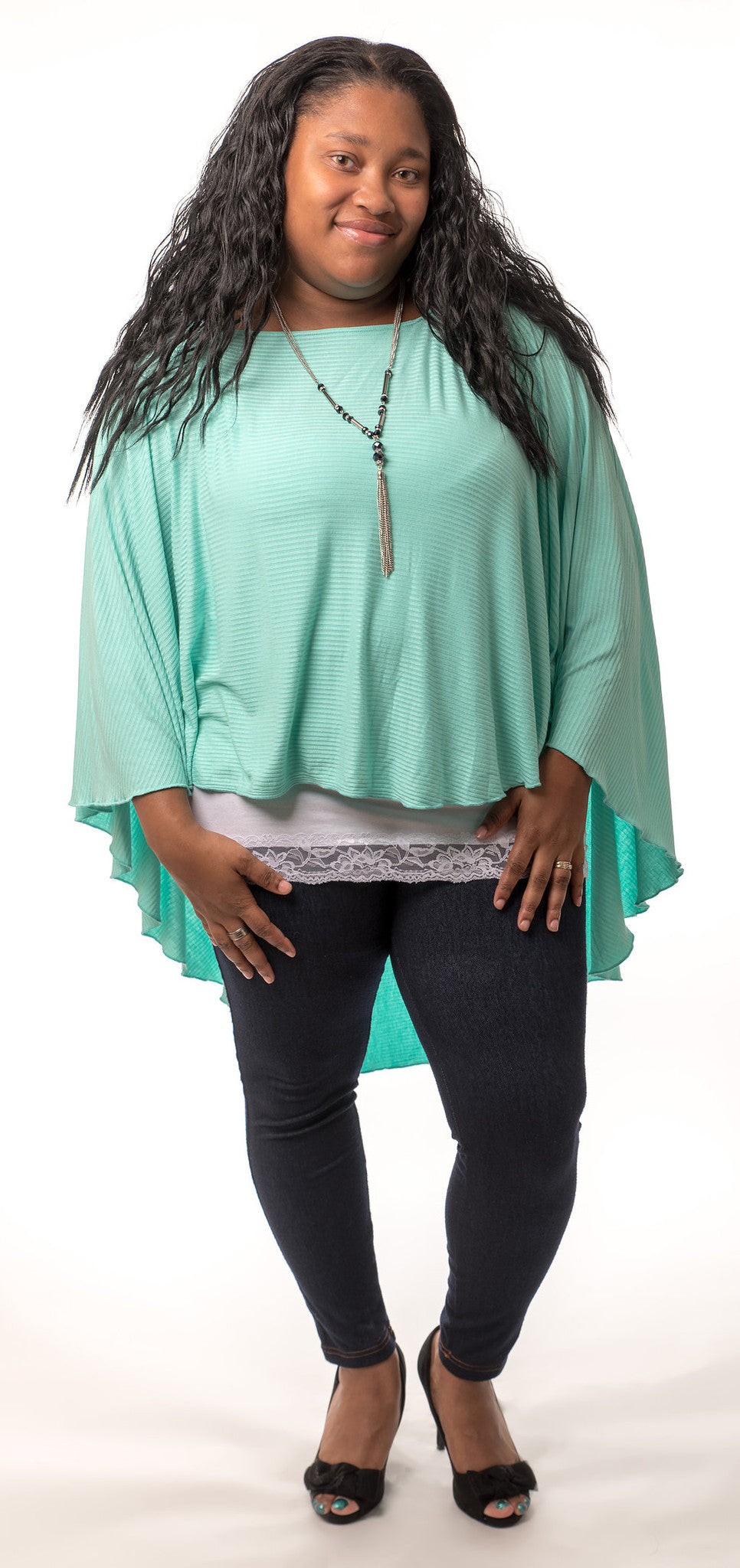 Short Convertible Shawl Dawls