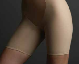 Firm Control Satin Panel Hi Waist Shapewear Shorts