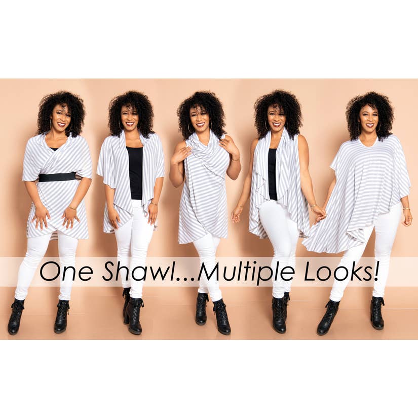 Short Convertible Shawl Dawls